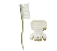 Crayfish Cleaning Brush - Safe Efficient Seafood Handling | Lobster Scrubber Tool With Anti-Pinch Clip | For Meal Prep Kitchen Restaurant Safe Washing Thorough Gentle Eliminates Dirt Impurities No Har