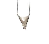 crayfomo Arco floral vestido-collar de cobre inspirado un jardín creativo que adorna tu escote un romántico regalo de cumpleaños para novias y besties