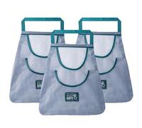 crayfomo Bolsas de Almacenamiento de Malla Colgante de 3 Piezas Bolsas de Malla de Frutas y Verduras Reutilizables Bolsas de Viaje salientes portátiles Bolso de Cadena Organizador Bolso de Compras