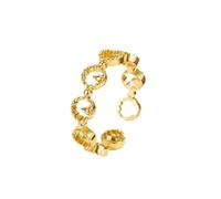 crayfomo Design Gold Ring,Adjustable Open Ring,Gift For Everyone Fashionable, Elegant And Beautiful Implications