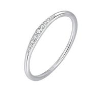 crayfomo Lady Zircon Silver Ring, Copper Material Geometric-shaped Thin Ring, Unique Jewelry and Charming Accessory for Parties