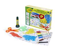 Crayola-04-0576 Set dibuja plantilla animal Crayola 24x18cm, Multicolor (04-0576) , color/modelo surtido
