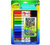 Crayola 04-8735 - Set Recarga Rotuladores y Plantillas Color Spray Boy , color/modelo surtido