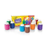 Crayola Niños Lavable Pinturas 10-PACK 59ML Ollas 3 Años+ Nuevo