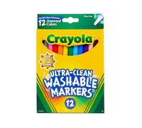 Crayola 12 CT Fina Lavable marcadores
