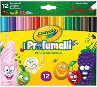 Crayola 12 Marcadores Aromáticos Lavables Para Niños Con Punta Gruesa