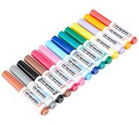 CRAYOLA - 14 Mini Rotuladores Lavables, Tamaño Bolsillo, Punta Gruesa, 14 Colores, Para Escuela y Ocio - 8343