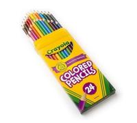 Crayola 24 lápices de colores no tóxicos 24 unidades (paquete de 6)
