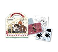 CRAYOLA 35181 Álbum de Viaje Harry Potter, Set Creativo con Páginas de Actividades y Dibujo, Plantillas, Pegatinas, Scratch Art, para niños a Partir de 3 años