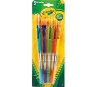 Crayola – Pinceles 3007 – 5 piezas, cerdas suaves y varios tamaños – Multicolor