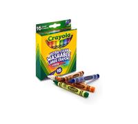 Crayola 52-3281 Crayones lavables grandes, colores surtidos, 16 unidades (paquete de 2)