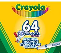 CRAYOLA 58-8764 rotulador Multi - Juguete de Pintura (Multi, Verde, Amarillo, 64 Colores, Niño/niña)