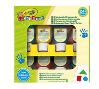 Crayola 7958 - 8 Pinturas de Dedos Lavables Mini Kids , color/modelo surtido