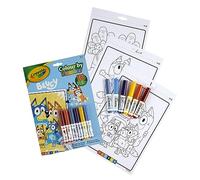 Crayola - Libro para colorear con el tema de los números bluey ㅤ