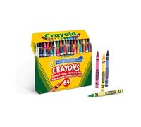 CRAYOLA - Ceras de Colores para Niños, Paquete de 64 Crayones, No Tóxico, Para la Escuela y el Ocio, Apto para Niños a Partir de 3 Años, 52-6448