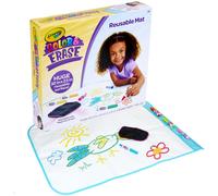 Crayola Color and Erase Mat Kit de viaje para colorear, regalo para niρos de 3, 4, 5 y 6 aρos