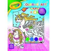 Crayola Color & Craft: Suncatcher Kit-Paint 2 Unicorn Suncatcher Ornaments