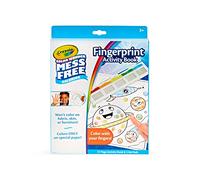 CRAYOLA Color Wonder - Juego de actividades de pintura de tinta para huellas dactilares, alternativa de pintura de dedos, regalo para niños de 3, 4, 5, 6 años