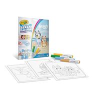 CRAYOLA - Color Wonder, Coloring Set con 18 páginas para colorear y 4 rotuladores sin manchas, diseño Bluey, actividad creativa para niños, edad 3,4,5 años, cód. 25-2903