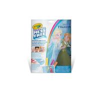 CRAYOLA - Color Wonder, Set para Colorear con 18 páginas y 4 rotuladores Sin Manchas, Tema Frozen, Actividad Creativa para niños, Edades 3,4,5 Años, 75-2664