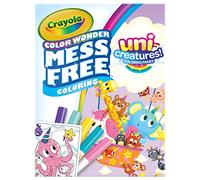 Crayola Color Wonder Unicreatures, Mess Free Coloring Pages & Markers, Gift for Kids, Age 3, 4, 5, 6