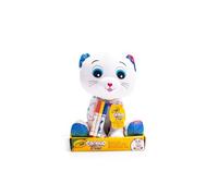 CRAYOLA - Colour Me Plush, Peluche para Colorear con 3 rotuladores, Gatito, Actividad Creativa y Regalo para niños, a Partir de 3 años