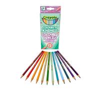 CRAYOLA- Colours of Kindness 12 lápices de Colores de bondad, Multicolor (Vivid Toy Group 928295.024)