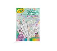 CRAYOLA - Colours of Kindness, Álbum para Colorear con 48 páginas y 1 Hoja con Pegatinas, 25-2737G