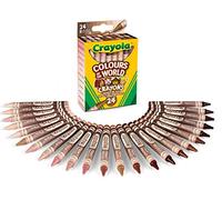 Ceras CRAYOLA Colours Of The World, Caja x24 Colores