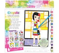 CRAYOLA Creations - Album para Colorear Arte Y Moda, Actividad Creativa y Regalo para Niñas, a Partir de 8 años, 26200