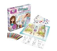 CRAYOLA - Creations, CREA tu Moda, Pizarra Luminosa para Crear una colección de Moda, Actividad Creativa y Regalo para niñas y Chicas, a Partir de 8 años