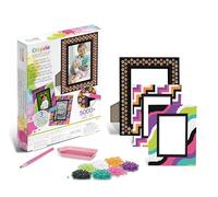 CRAYOLA Creations - Kit marcos de fotos personalizables con brillantes de colores, actividad creativa y regalo para niñas, a partir de 8 años