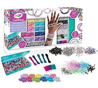 CRAYOLA Creations - Súper Set Letras y Joyas, para Crear Muchas Pulseras Personalizadas, Actividad Creativa y Idea de Regalo per Niñas, 04-2922