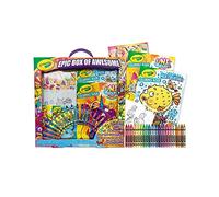 CRAYOLA - Epic Box of Awesome, Super Set de maravillas, juego creativo y álbum de dibujo para niños, ideal para regalo, 04-0832
