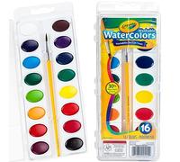CRAYOLA Juego de acuarela: 1 juego, 16 colores, multicolor