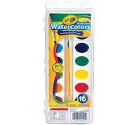 CRAYOLA Juego de acuarela: 1 juego, 16 colores, multicolor