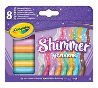 Crayola: Juego de rotuladores con brillo - 8 piezas