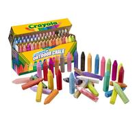 CRAYOLA - Tizas de Colores Tamaño Maxi para Dibujar en Asfalto, Colores Variados, Set de 64 Unidades, No Tóxico, Apto para Niños a Partir de 4 Años
