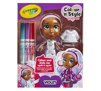 CRAYOLA Colour N Style Moda Juguete, Individual, Color Morado, Juego de 5 Piezas (918939.005)