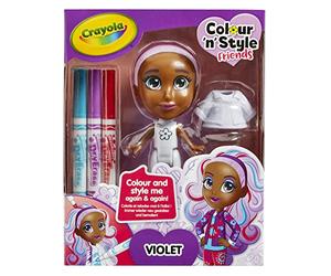 CRAYOLA- Juguete, Individual, Color Morado, Juego de 5 Piezas (918939005)