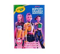 Crayola Kpop Demon Hunter Libro para colorear 96 páginas