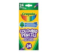 CRAYOLA - Lápices de Colores, 24 Colores Brillantes, Larga Duración, para la Escuela y el Ocio, 3624