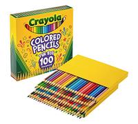 Crayola Lápices de colores, colores surtidos, juego de 100 lápices