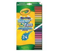 Crayola Lavable Marcadores Paquete De 24 Varios Colores Supertips Rotuladores