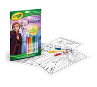 Crayola Libro de Actividades Disney Frozen con 7 Rotuladores Lavables