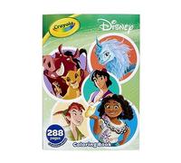 Crayola - Libro para colorear de animación Disney con hojas de pegatinas, regalo para niñas y niños, a partir de 3 años