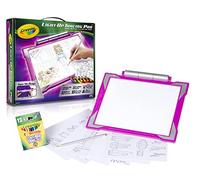 Crayola - Light Up Tracing Pad, Pizarra Magica LED, Actividad Creativa de Dibujo y Color, Idea de Regalo, Edad Recomendada: a Partir de 6 Años