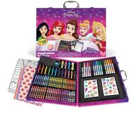 Crayola Maletín Arcoíris Princesas Disney Kit Creativo Con 115 Piezas