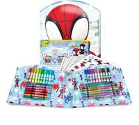 Crayola Maletín Creativo Spidey, 40 Piezas