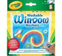 Crayola: Marcadores para ventanas - 8 unidades.